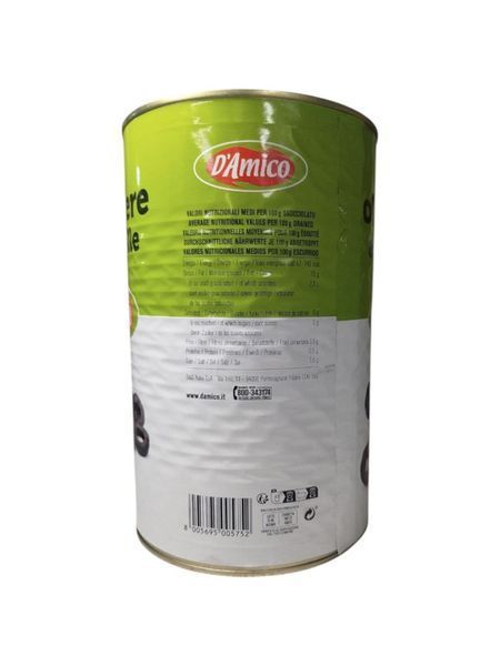 Маслины резаные Damico 4.1кг (2кг)